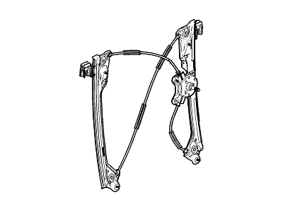 2015 Chevrolet Silverado Window Regulator - 23118066