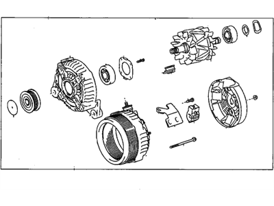 GM 19205069 Engine Electrical GENERATOR