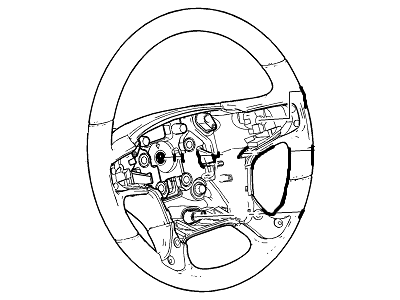 2020 Chevrolet Tahoe Steering Wheel - 84483766