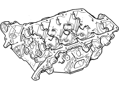 GM 12674216 Cylinder Head Assembly (Machining)