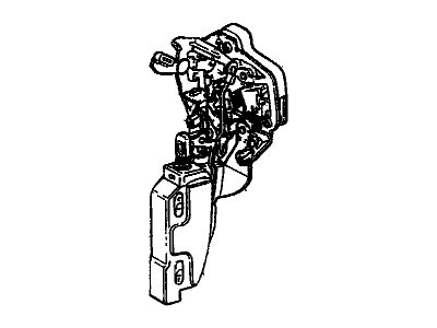 1997 Cadillac Catera Door Lock - 9193449