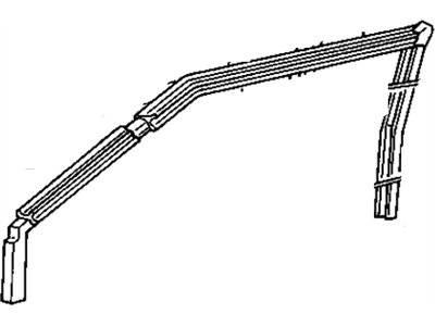 1991 Oldsmobile Calais Door Seal - 22550641