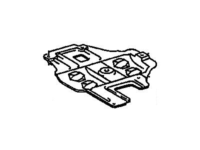 GM 88969554 Baffle,Oil Pan