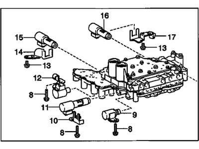 GM 88975189 Transmission Main Control Valve Body