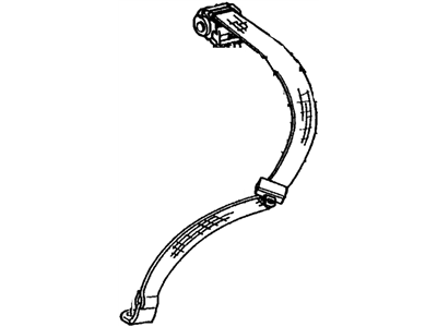 1992 Pontiac Grand Prix Seat Belt - 12513804