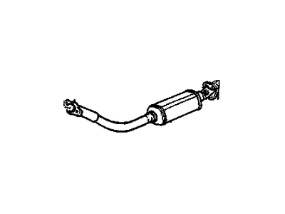 1998 Oldsmobile Achieva Catalytic Converter - 24507291