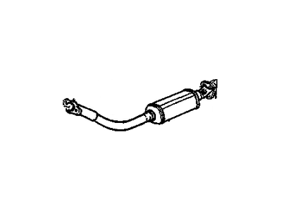 1998 Oldsmobile Achieva Catalytic Converter - 24507564