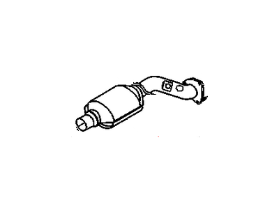 Chevrolet S10 Catalytic Converter - 25146590