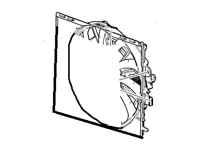 GM 22895851 Shroud, Engine Coolant Fan