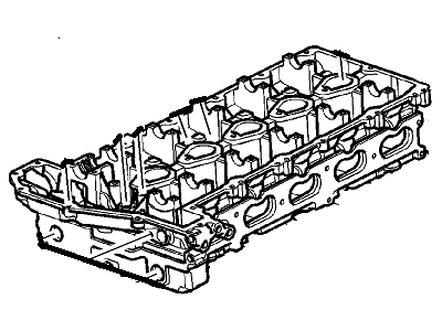 Hummer Cylinder Head - 19258592