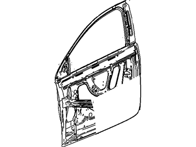 GM 20987623 Door Assembly, Front Side (Lh)