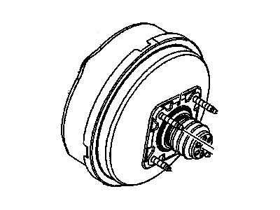 GM 88967235 Power Brake Booster Assembly