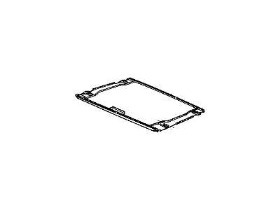 GM 10227509 SUNSHADE, Roof Panel