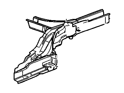 GM 20838158 Rail Assembly, Underbody Rear Side