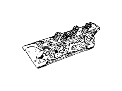 GM 1642462 Engine Cylinder Head (Machine) Non Swirl 4.1 Longitudinal Service