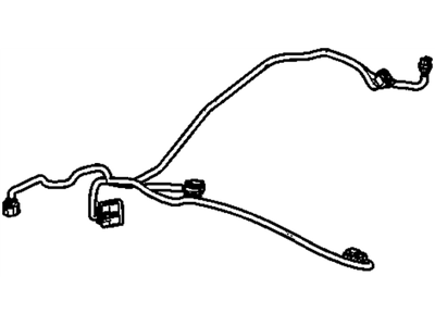 Chevrolet Fuel Pump Wiring Harness - 22752521