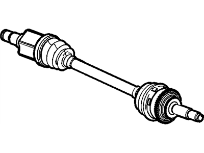 Chevrolet Spark Axle Shaft - 95199677