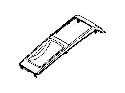 GM 96966774 Cover,Front Floor Console