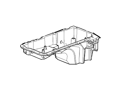 2010 Cadillac Escalade Oil Pan - 12640747