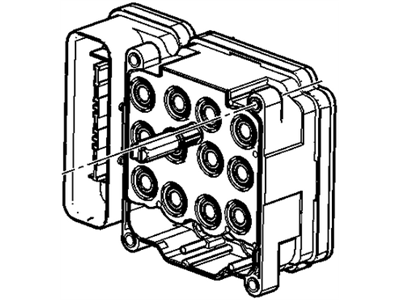 ACDelco 19178749 GM Original Equipment Electronic Brake Control Module with 12 Seals