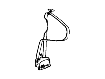1998 Oldsmobile Aurora Seat Belt - 12530611