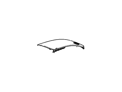 GM 22806314 Panel Assembly, Instrument Panel Upper Outer Trim *Black