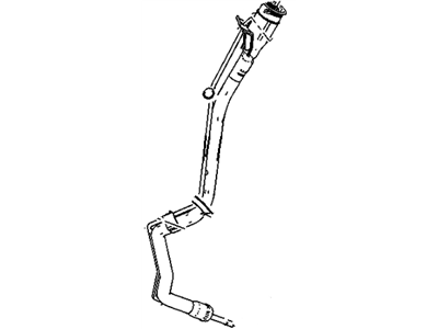 GM 20930021 Pipe Assembly, Fuel Tank Filler