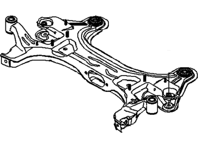 2010 Chevrolet Aveo Front Cross-Member - 95950333