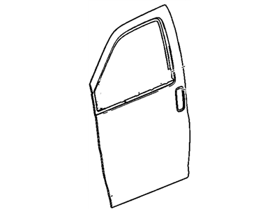 GM 25753496 Panel, Front Side Door Outer