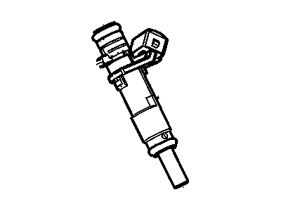 2016 Chevrolet Trax Fuel Injector - 55353806