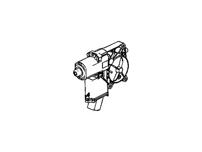 Buick Allure Window Motor - 13265067