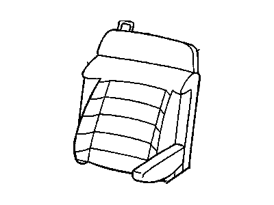 1990 GMC Safari Seat Cushion Pad - 15577943