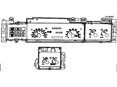 1992 Buick Regal Instrument Cluster - 16139864