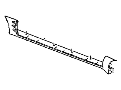 GM 12365258 Molding Asm,Rocker Panel RH