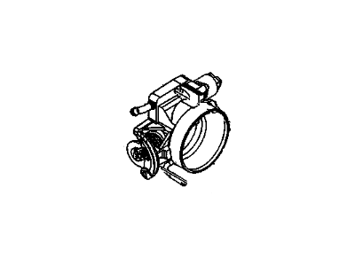 GM 12589190 Throttle Body Assembly (W/ Throttle Actuator)