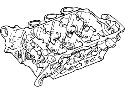 GM 12633962 Cylinder Head Assembly (Machining) (Lh Lfx W/Sai)