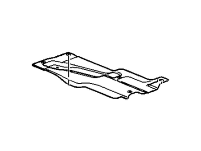 GM 15291251 Shield Assembly, Exhaust Heat (At Intermediate Floor Panel)