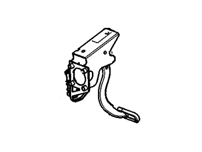 GM 25847531 Pedal Assembly, Brake (W/ Bracket)