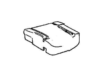 1997 GMC Jimmy Seat Cushion Pad - 12548928