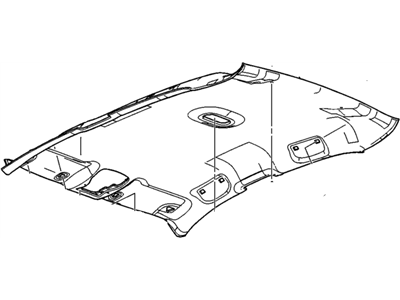 GM 20776963 Panel, Headlining Trim *Light Ttnum