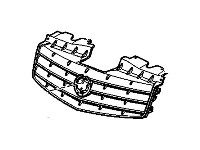 GM 25765389 Grille,Radiator