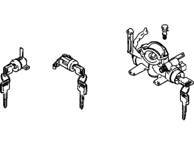 GM 96068457 Lock Kit,Complete Vehicle