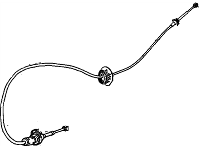 2007 Buick Lucerne Shift Cable - 25906455