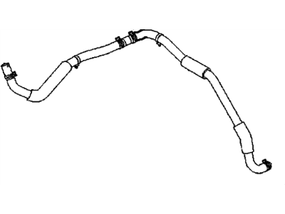 GM 95990102 Radiator Outlet Hose