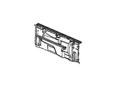 GM 93803910 Box Assembly, Cargo Box Stowage