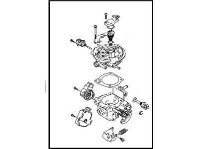 GM 96067862 Throttle Body Fuel Injector