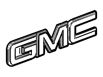 GM 23122158 End Gate Emblem