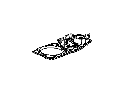 GM 20791090 Bracket, Rear Window Panel Support