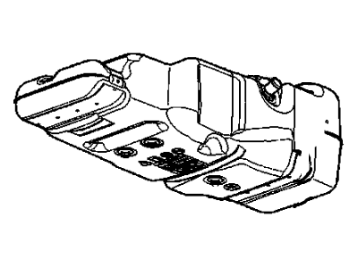 2010 Chevrolet Colorado Fuel Tank - 25994311