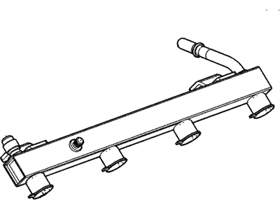 2013 Chevrolet Volt Fuel Rail - 55570149